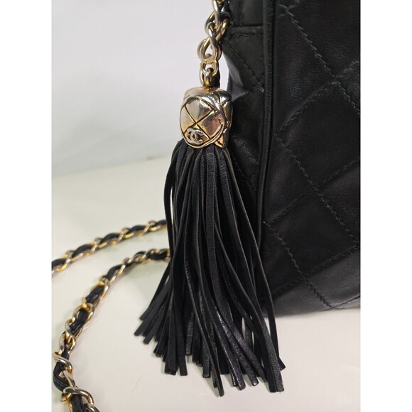 Coco Chanel Black Quilted Leather Iconic Handbag - Picture 3 of 16